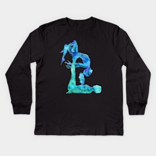 From the Ocean to the stars Kids Long Sleeve T-Shirt